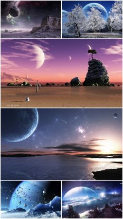 Sci Fi Landscape (Pack 14)