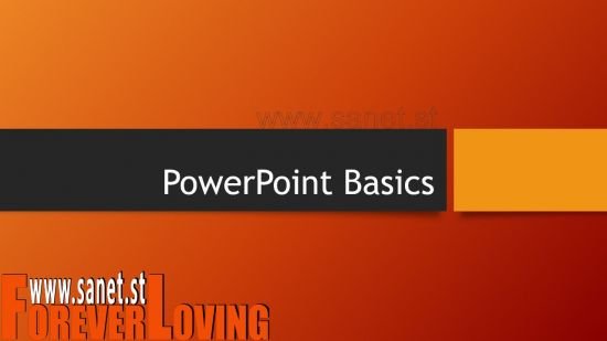 Microsoft PowerPoint Basics - How to make PowerPoint Presentations