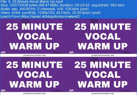 Vocal Warm Ups For An Awesome Voice