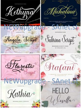 8 Elegant Script Fonts