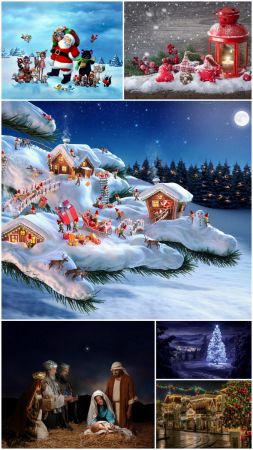 Christmas collection wallpapers No. 1