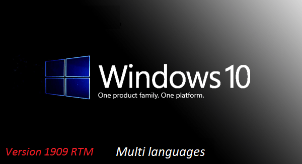 Windows 10 Pro 19H2 v1909 Build 18363.535 x64 Pre-activated December 2019