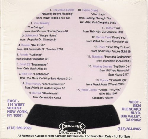 VA - I Hear Ya! Fall 1994_ The Caroline Distribution CD Sampler #6 (1994)