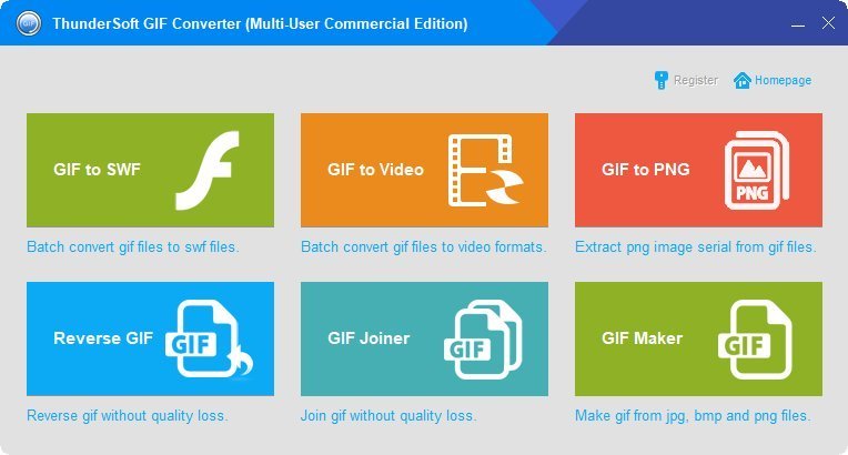 ThunderSoft GIF to Video Converter 5.2.0 for windows download free
