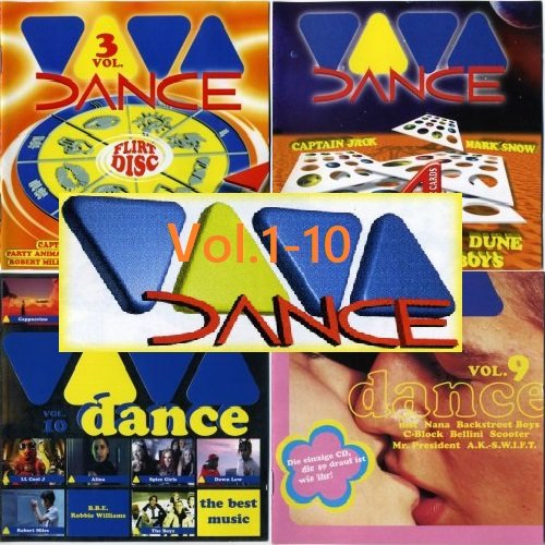 VA - Viva Dance Vol.1-10 (1995-1998) MP3