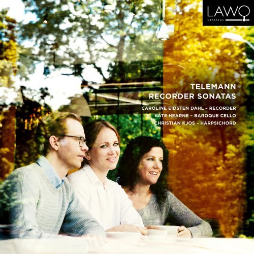 Caroline Eidsten Dahl, Kate Hearne &amp; Christian Kjos - Telemann Recorder Sonatas (2019) Hi-Res