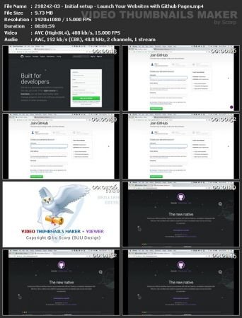 Launch Your Websites with Github Pages