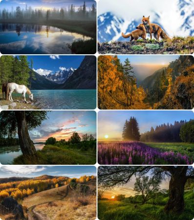 Wallpaper Nature of Russia. 001