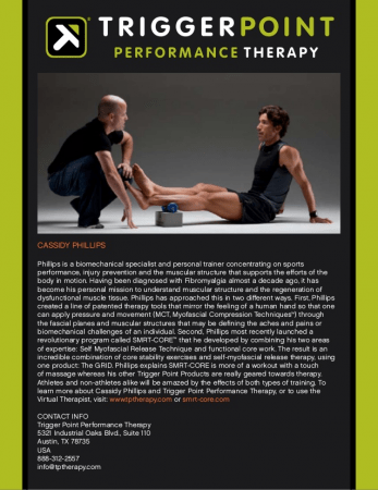 Trigger Point Performance Therapy - Cassidy Phillips