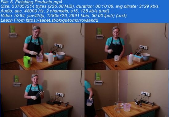 Diploma Course How to make your own bath and body products