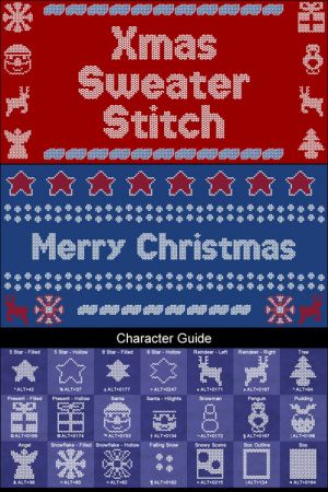 Xmas Sweater Stitch Font OTF WOFF