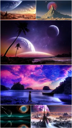 Sci Fi Landscape (Pack 15)