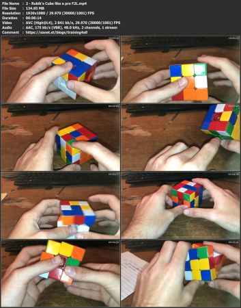 Solve Rubik's Cube Like a Pro (CFOP Method)