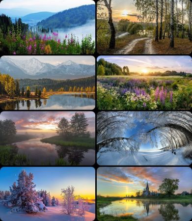 Wallpaper Nature of Russia. 002