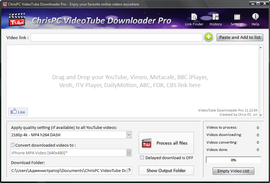 ChrisPC VideoTube Downloader Pro 14.23.0816 download the new version for ipod