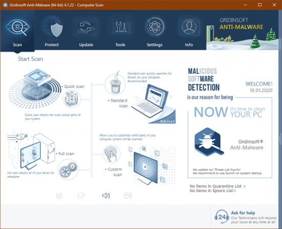 GridinSoft Anti-Malware 4.1.24.4716 Multilingual