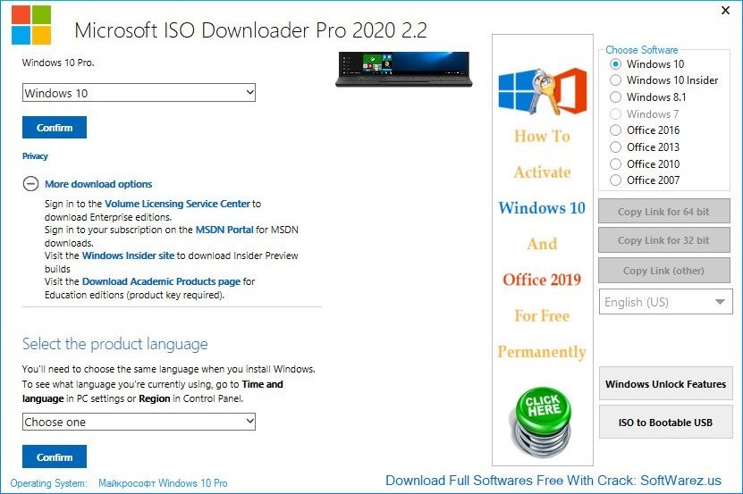 Download Microsoft ISO Downloader Pro 2020 V2 3 Multilingual SoftArchive