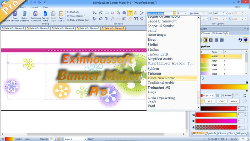 download the last version for windows EximiousSoft Banner Maker Pro 5.48