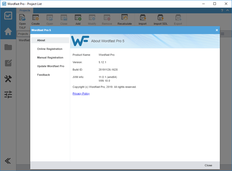 wordfast pro 5 export bilingual review