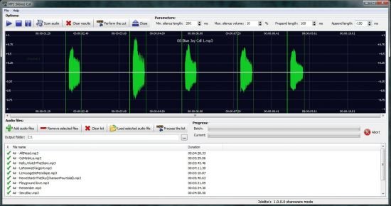 3delite MP3 Silence Cut 1.0.6.12 + Portable