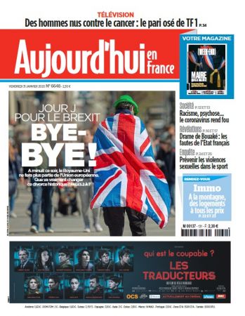 Aujourd'hui en France - Vendredi 31 Janvier 2020