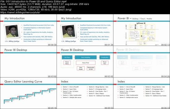 Power BI Desktop - Query Editor Master data transformation 