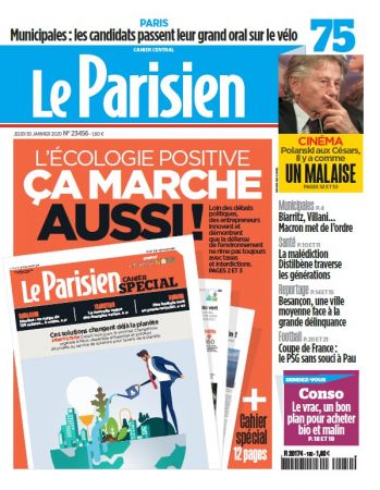 Le Parisien - Jeudi 30 Janvier 2020