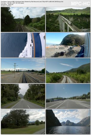 BBC - All Aboard! New Zealand by Rail, Sea and Land (2020) 720p HDTV x265 AAC MVGroup