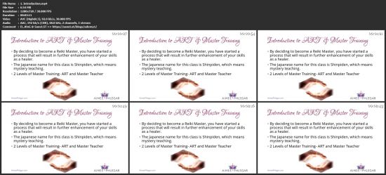 Advanced Reiki Training (ART) and Master/Teacher Training