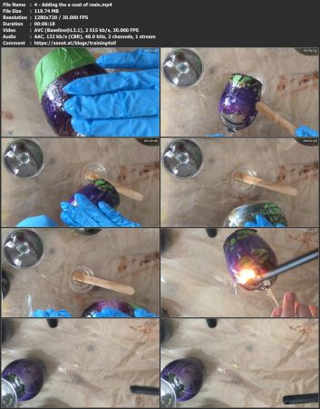 FreeCourseWeb Skillshare How to Make Dazzling Wine Glasses with Alcohol Inks No Tumbler Needed