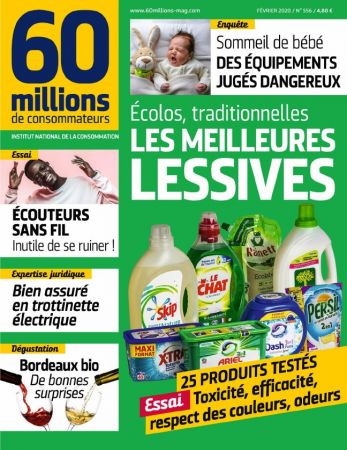 60 Millions de consommateurs N°556 - Février 2020