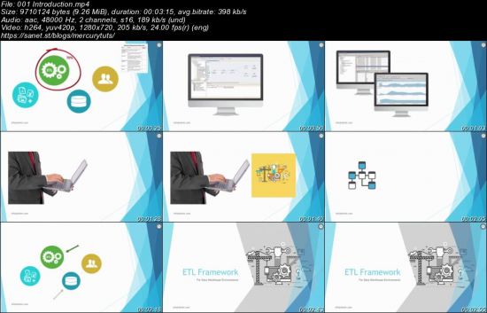 ETL Framework for Data Warehouse Environments 