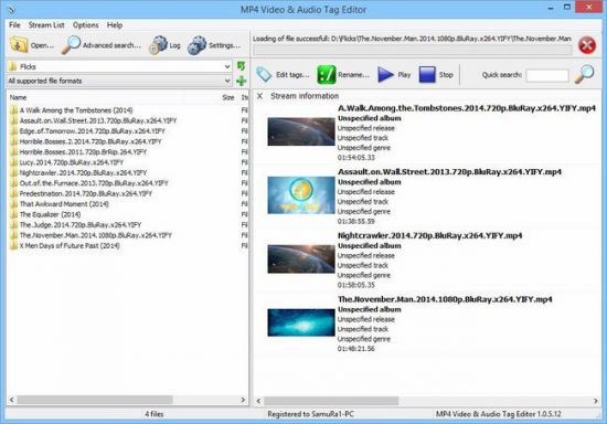 3delite MP4 Video and Audio Tag Editor 1.0.100.122 + Portable