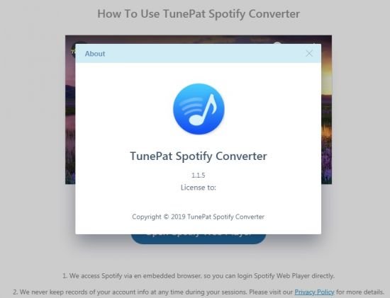 tunepat spotify music converter