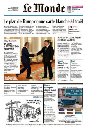 Le Monde - Jeudi 30 Janvier 2020 (True PDF)