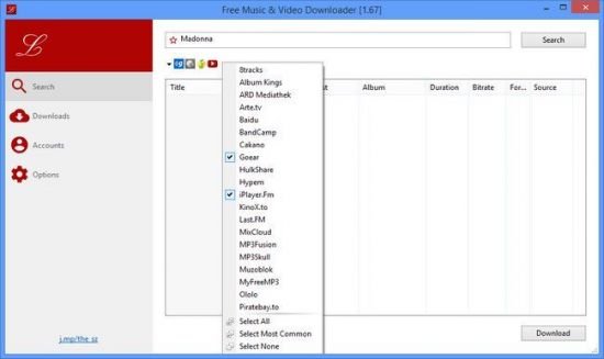 Portable Free Music &amp; Video Downloader 2.37 Multilingual