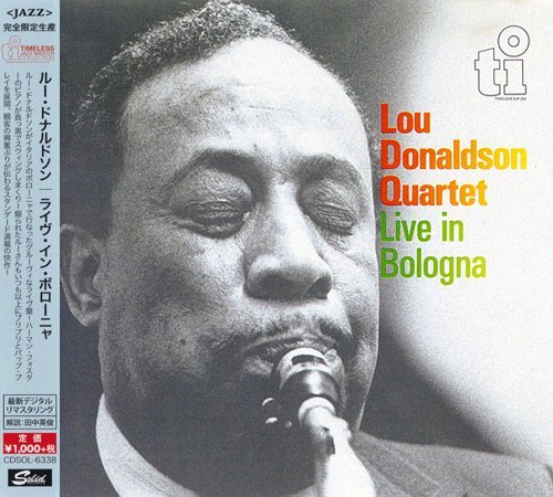 Lou Donaldson Quartet - Live In Bologna (1984) 2015 Timeless Jazz Master Collection CD-Rip