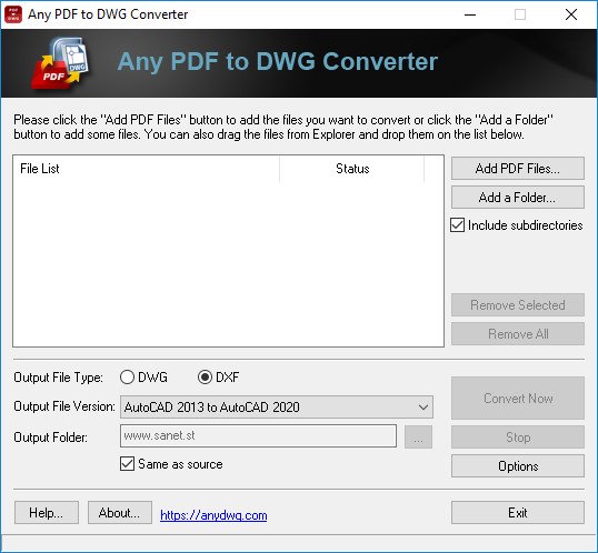 any pdf to dwg converter free online