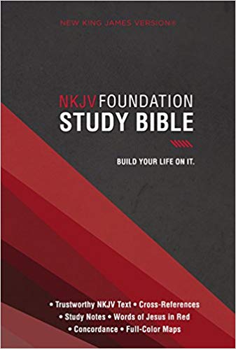 NKJV, Foundation Study Bible, Hardcover, Red Letter Edition: Holy Bible, New King James Version