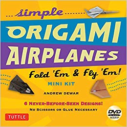 Simple Origami Airplanes Mini Kit: Fold 'Em & Fly 'Em!: Kit with Origami Book, 6 Projects, 24 Origami Papers and Instruc