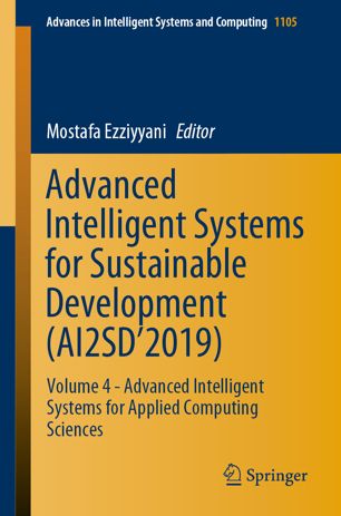 Advanced Intelligent Systems for Sustainable Development (AI2SD'2019): Vol 4