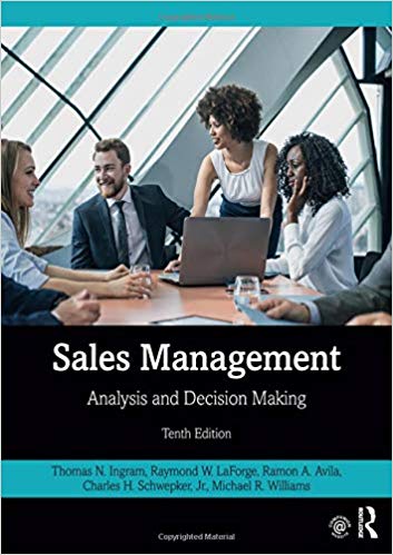 Sales Management: Analysis and Decision Making, 10 edition
