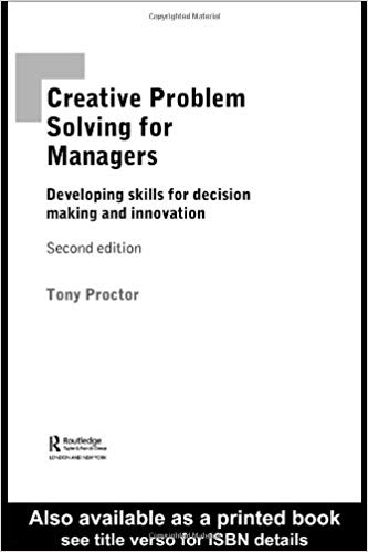 Creative Problem Solving for Managers Ed 2