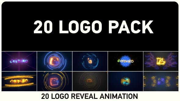 Videohive - 20 Logo Pack - 16724199