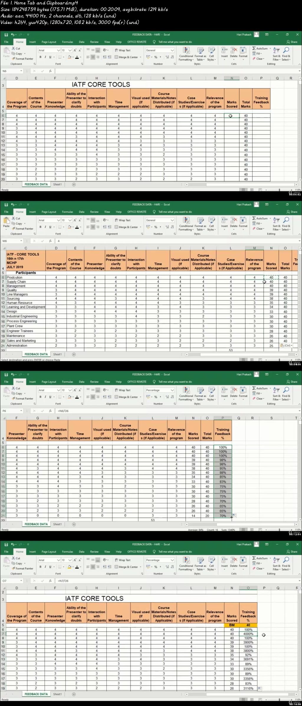 microsoft excel training material download