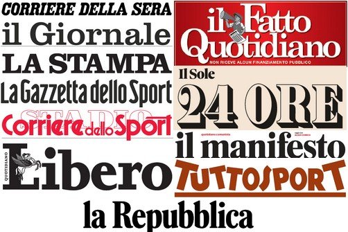 Pack Stampa italiana - Martedi 4 Febbraio 2020