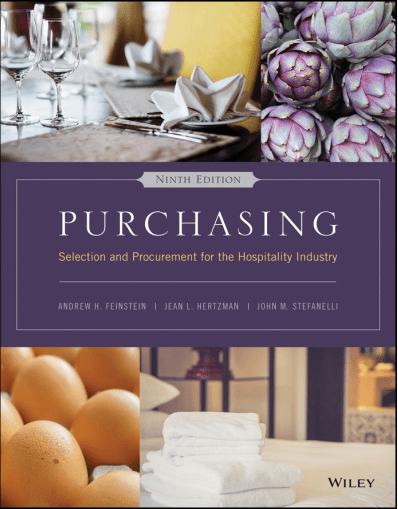 Purchasing: Selection and Procurement for the Hospitality Industry, Ninth Edition