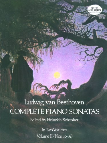 Complete Piano Sonatas, Volume II (Dover Music for Piano, Book 2) by Ludwig van Beethoven