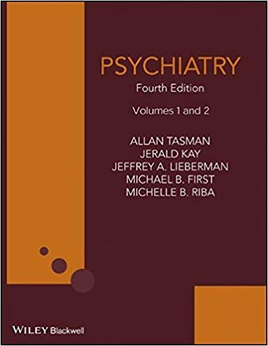 Psychiatry, 2 Volume Set Ed 4