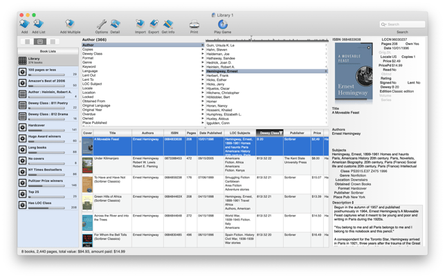 Booxter 2.8.1 Multilingual macOS